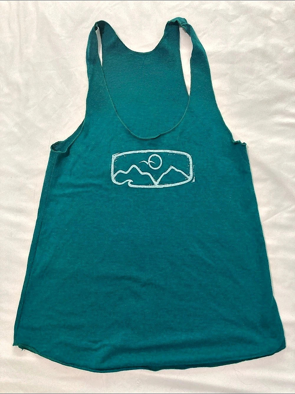 Kailua, Hawaii Women's Tank Top in Blue Size Medium